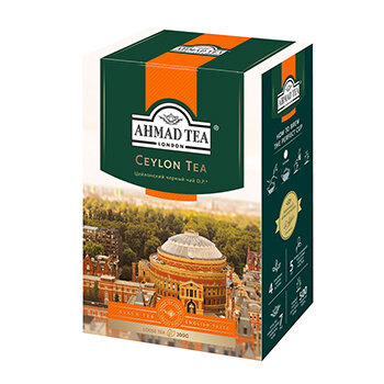 Чай черный листовой Ahmad Tea Ceylon Tea OP, 200 г