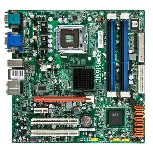 Acer Мпл Acer Q45T-AM S-775iQ454DDR31xPCI-Ex161xPCI-Ex12xPCISB51D-SUBGLANmATX OEM Q45T-AM 353600₽