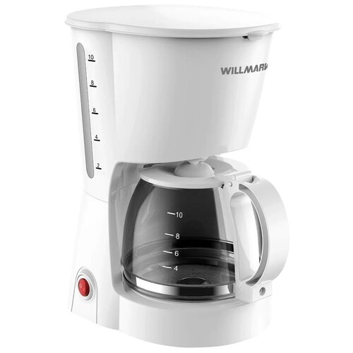 Кофеварка капельная WILLMARK WCM-1350D белый