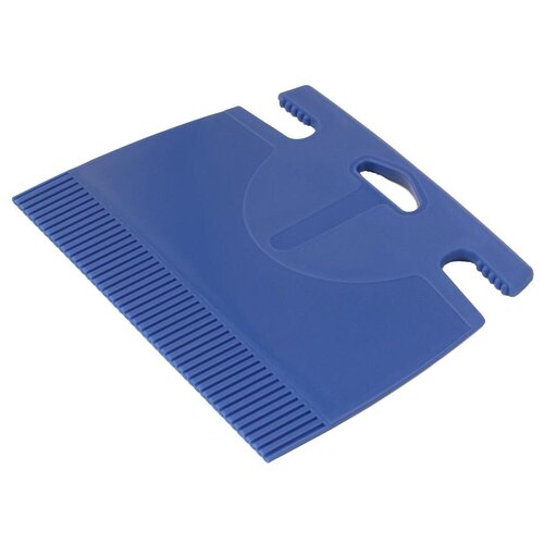 Пластиковый шпатель для клея зубчатый В3 180х120мм зуб 1мм Мелодия цвета 180120/1