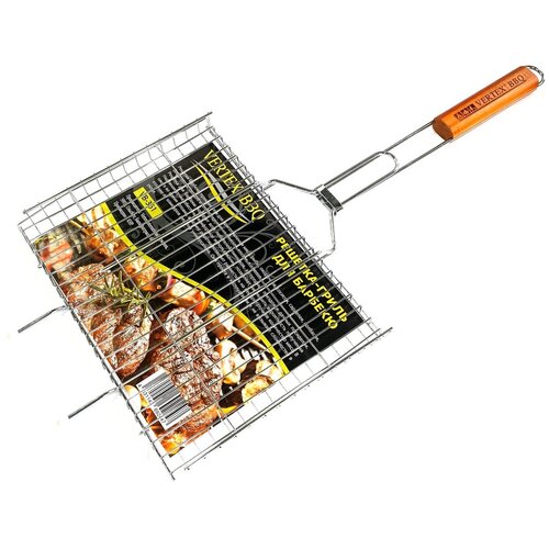 Решетка-гриль для барбекю Vertex BBQ решетка для приготовления ребрышек барбекю maxxmalus bbq ribs