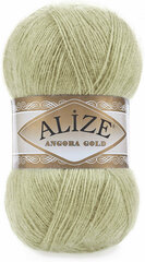 Пряжа Alize Angora Gold бледно-зеленый (267), 80%акрил/20%шерсть, 550м, 100г, 1шт