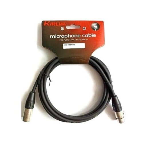 Микрофонный кабель XLR-XLR - Kirlin MPC-480PB/6m