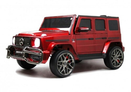 RiverToys Автомобиль Mercedes-AMG G63 4WD S307, Красный глянец