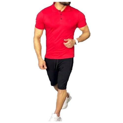 Костюм спортивный , размер 50, красный спортивный костюм ivcapriz размер 50 белый красный