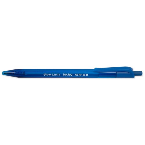 Paper Mate Ручка шариковая INKJOY 100 RT 1 мм S0957040 Синий ручка шариковая автоматическая синяя ink joy 100 rt 1мм