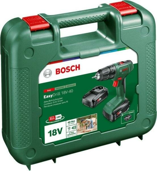 Дрель-шуруповёрт Bosch Easydrill 18V-40 06039D8002