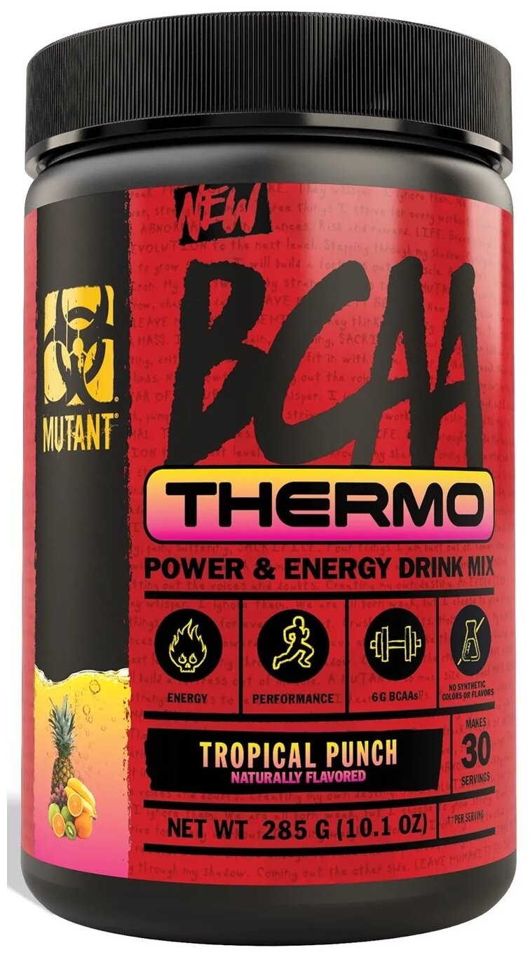 Mutant BCAA Thermo, Tropical Punch (285 )