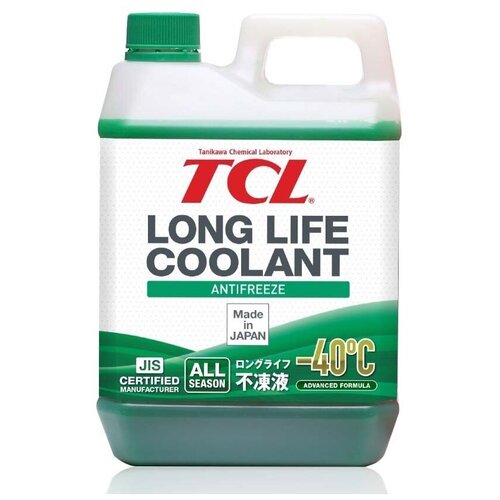 Антифриз Tcl Llc -40c Зеленый, 2 Л TCL арт. LLC00857