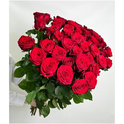 Роза красная Ред Наоми 45 шт 60 см