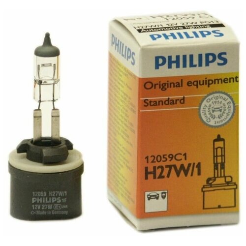 Лампа Philips H27w/1 12v 27w Pg13 Philips арт. 12059