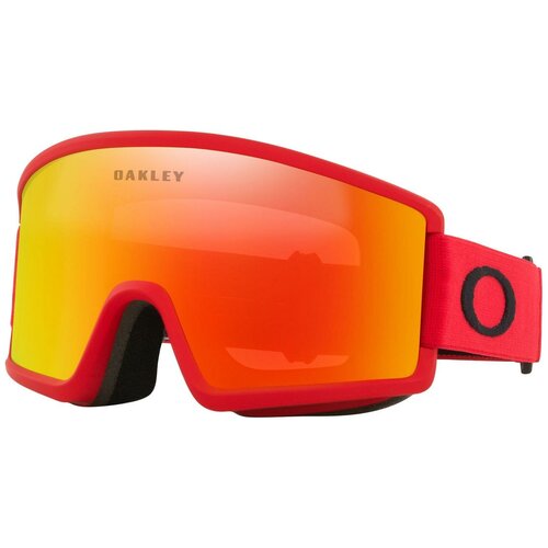 фото Лыжная маска oakley target line, l, красный