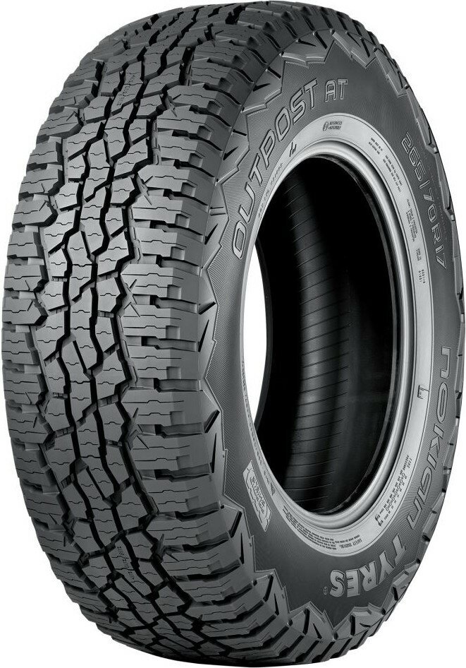 Автошина r17 23565 nokian tyres outpost at 108t xl лето t431999, NOKIAN T431999 (1 шт.) - фотография № 5