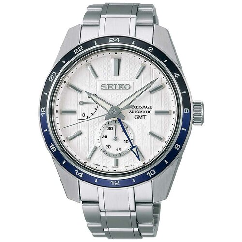 Наручные часы SEIKO Presage SPB269J1, серебряный, белый