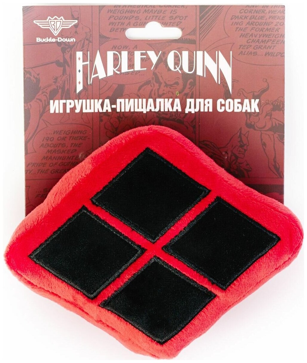 Buckle-Down игрушка-пищалка "Харли Квинн" для собак (20 см.) - фото №2