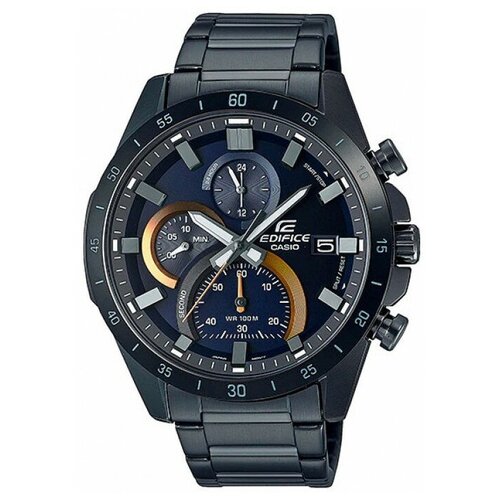 Наручные часы CASIO Edifice EFR-571DC-2A, черный, серебряный