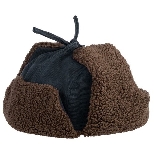 фото Шапка ушанка stetson 9291106 bomber cap soft cotton/cord, размер 57