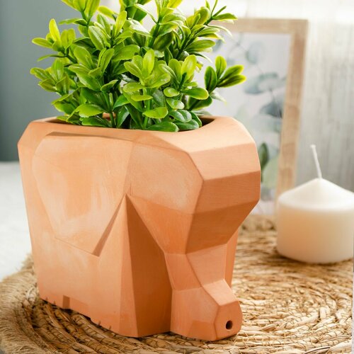 Горшок-кашпо терракот 0,7 л Слон