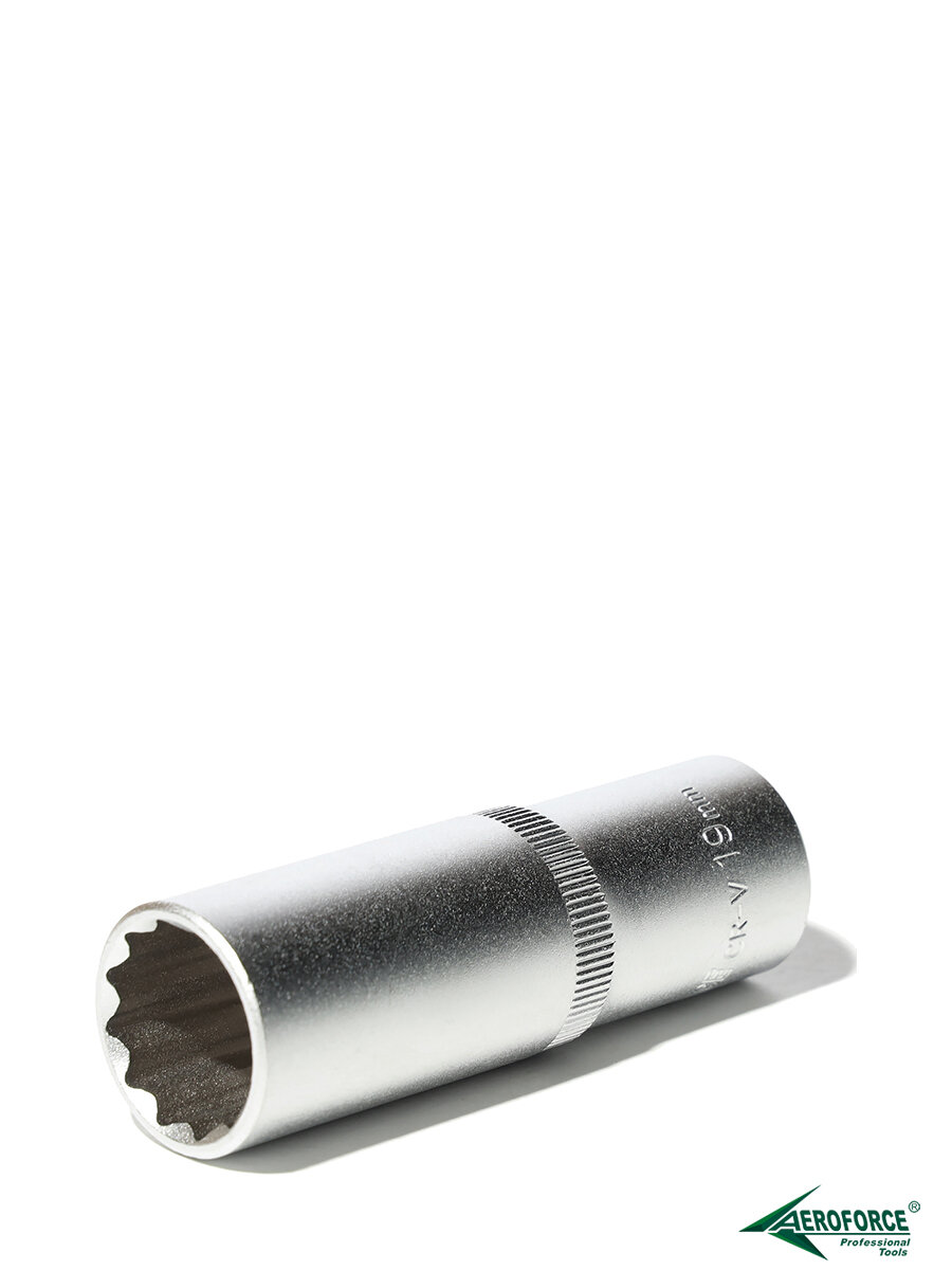 Торцевая головка 19 мм, Высокая, 12 граней, 1/2", AEROFORCE