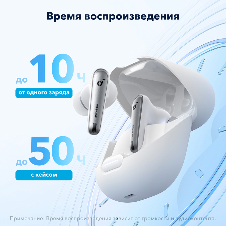 Наушники True Wireless Soundcore Liberty 4 NC White