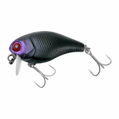 Воблер Jackall Chubby 38мм. SSR 4,2гр. до 0,5м. matt black floating