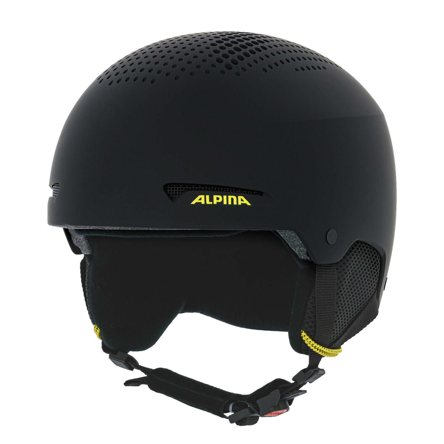 Шлем ALPINA Pala Black-Yellow Matt (см:48-52)