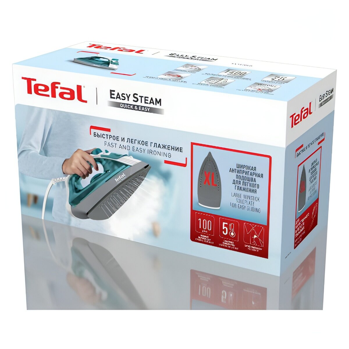 Утюг Tefal Steamgliss Quick & Easy FV1920E0 — фото 1