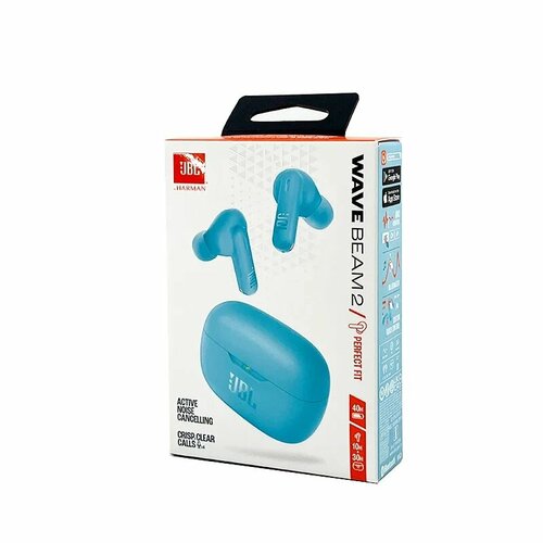 Беспроводные наушники JBL Wave Beam 2 Blue 8490₽