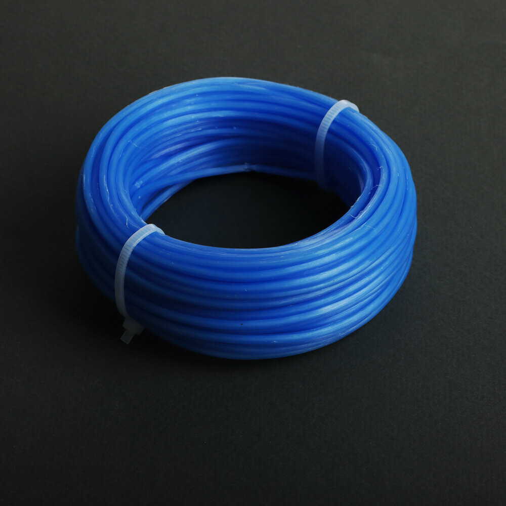 5 штук (комплект) Леска для триммера сечение "квадрат" d2,4 мм 15м рокот — фото 1