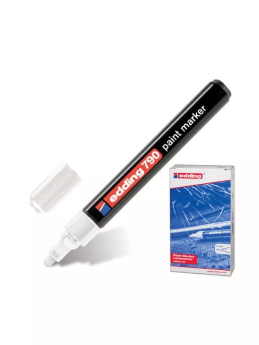 Маркер краска белый — фото 1