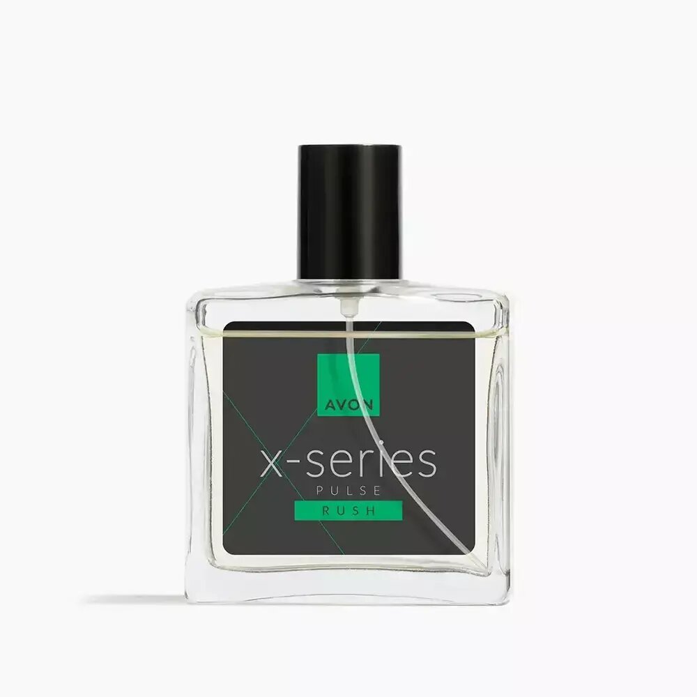 AVON Туалетная вода X-Series Pulse Rush для него, 45 мл (дизайн 2024 года)