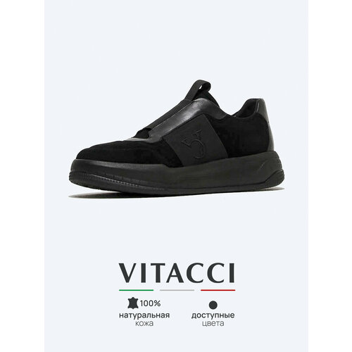 фото Кеды vitacci, размер 39, черный