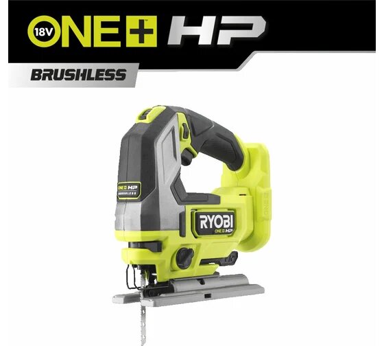 Бесщеточный лобзик Ryobi ONE+ HP RJS18X-0 5133004970