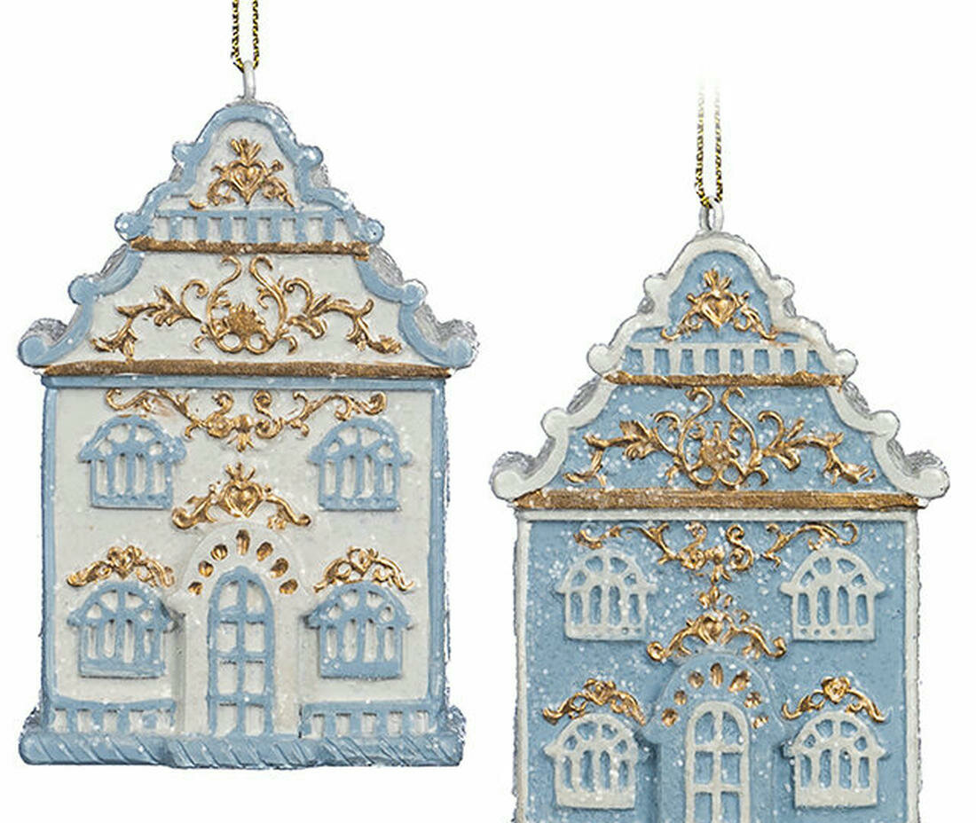 Набор ёлочных игрушек, полистоун, 9 см, 2 шт, Goodwill — фото 1