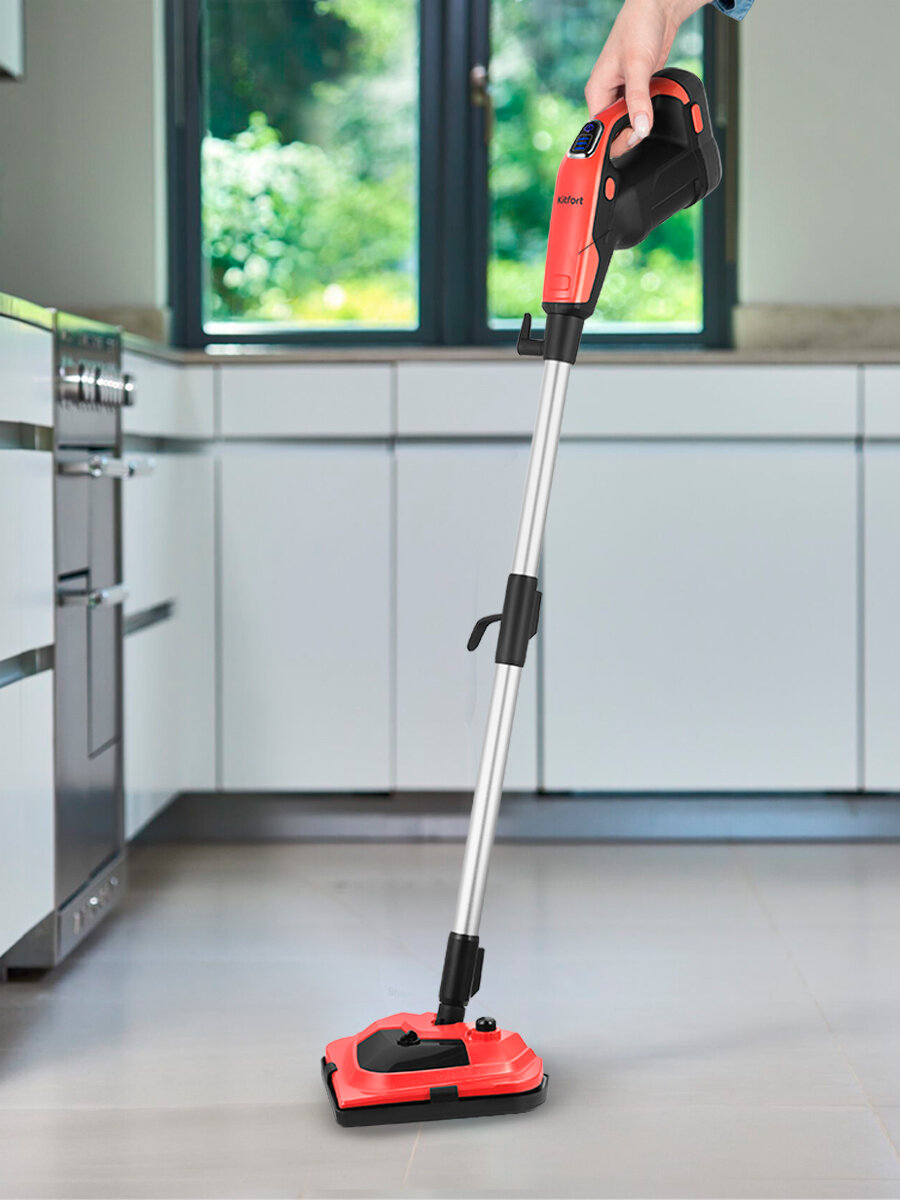 Паровая швабра "2 в 1" Kitfort КТ-1053 — фото 1