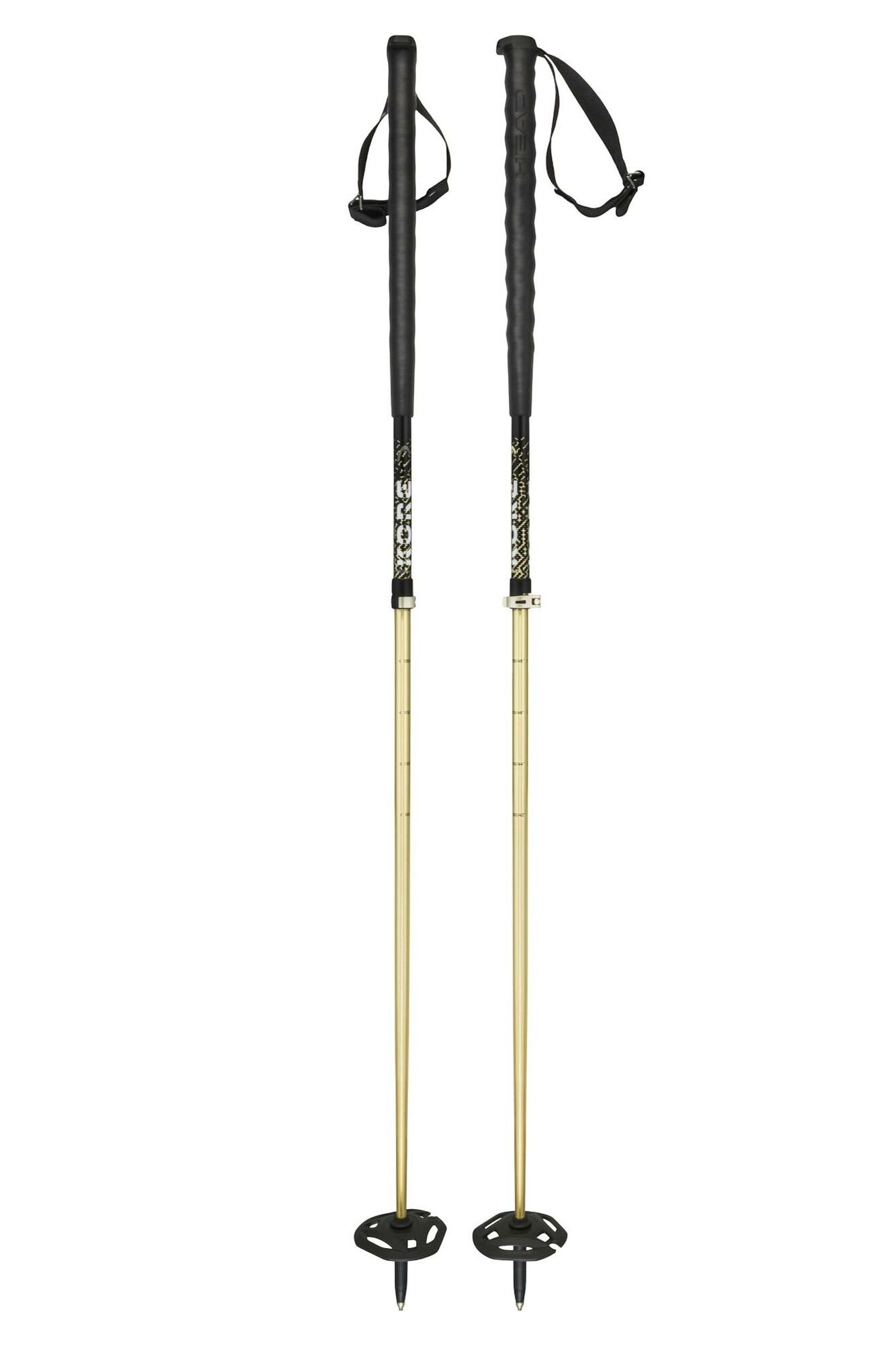 Телескопические горнолыжные палки HEAD Kore Free Tour 18/16mm Sand Black (см:105-140)