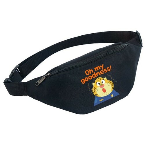 фото Сумка поясная noname, черный