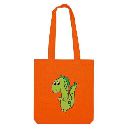 фото Сумка шоппер us basic, оранжевый