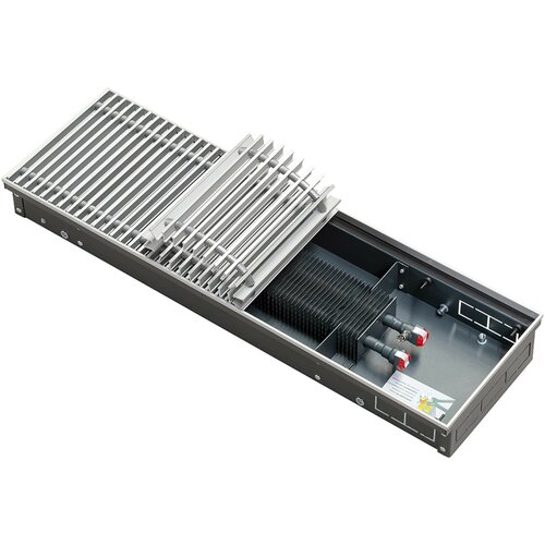 Водяной конвектор с решеткой Techno Usual KVZ 250 - 65 - 1800 мм встраиваемый внутрипольный 25606₽