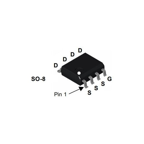 Микросхема FDS4435BZ P-Channel MOSFET 30V 8.8A