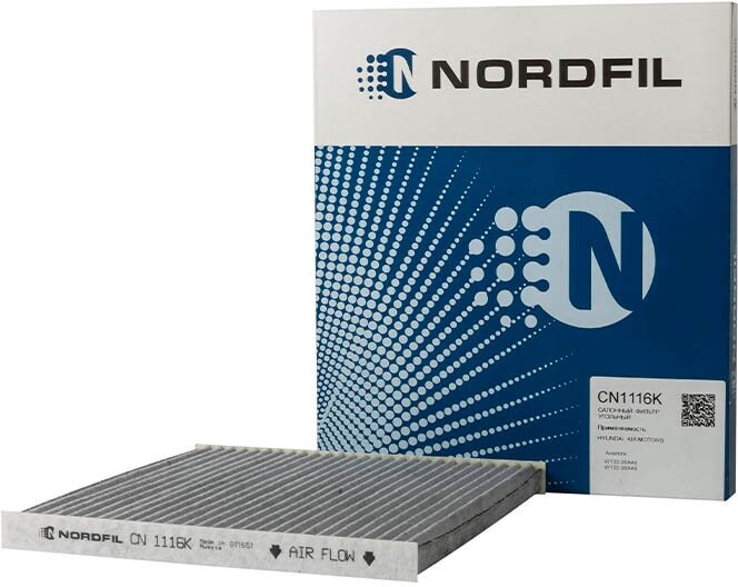 Салонный фильтр NORDFIL CN1116K