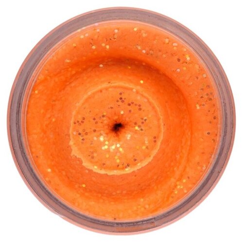 Berkley, Форелевая паста PowerBait Natural Glitter Trout Bait, Anise Fluorescent Orange паста форелевая berkley анис ярко оранжевая powerbait natural glitter trout bait цвет fluorescent orange