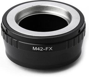 Переходник М42 Fuji FX, для фотокамер FujiFilm X, черный