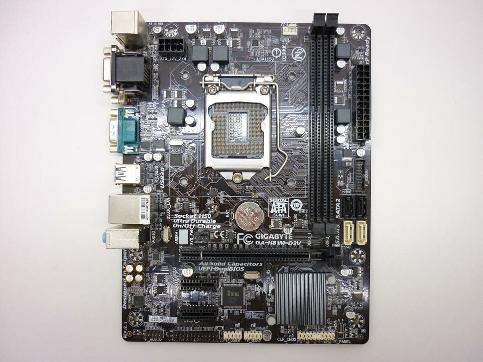 Материнская плата GIGABYTE GA-H81M-D2V