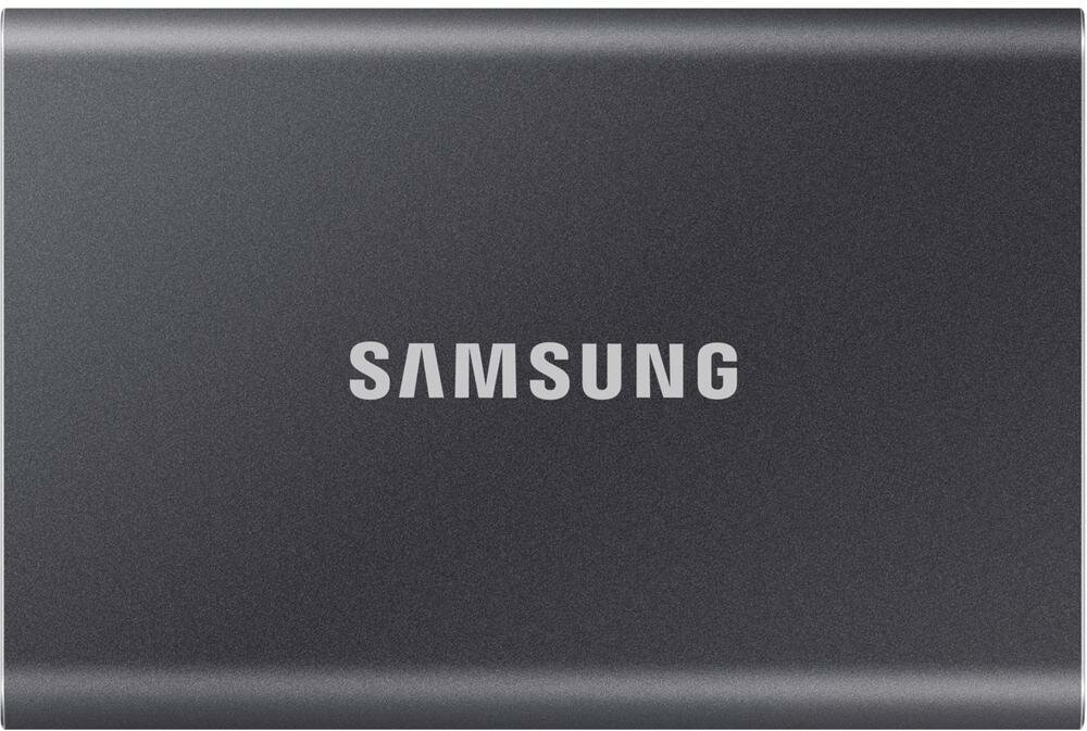 Внешний SSD-накопитель 500Gb Samsung T7 MU-PC500T/WW (SSD) USB 3.2 Type C Серый