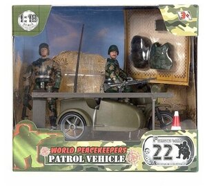 World Peacekeepers Патруль №2 Шлагбаум 1:18, 2 фигурки, 2 в асс.