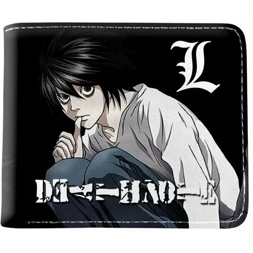 Бумажник , черный футболка dreamshirts death note тетрадь смерти мужская белая xl