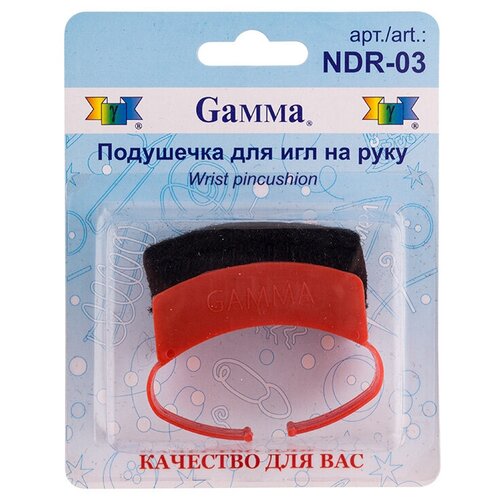 Игольница Gamma NDR-03, красный/черный