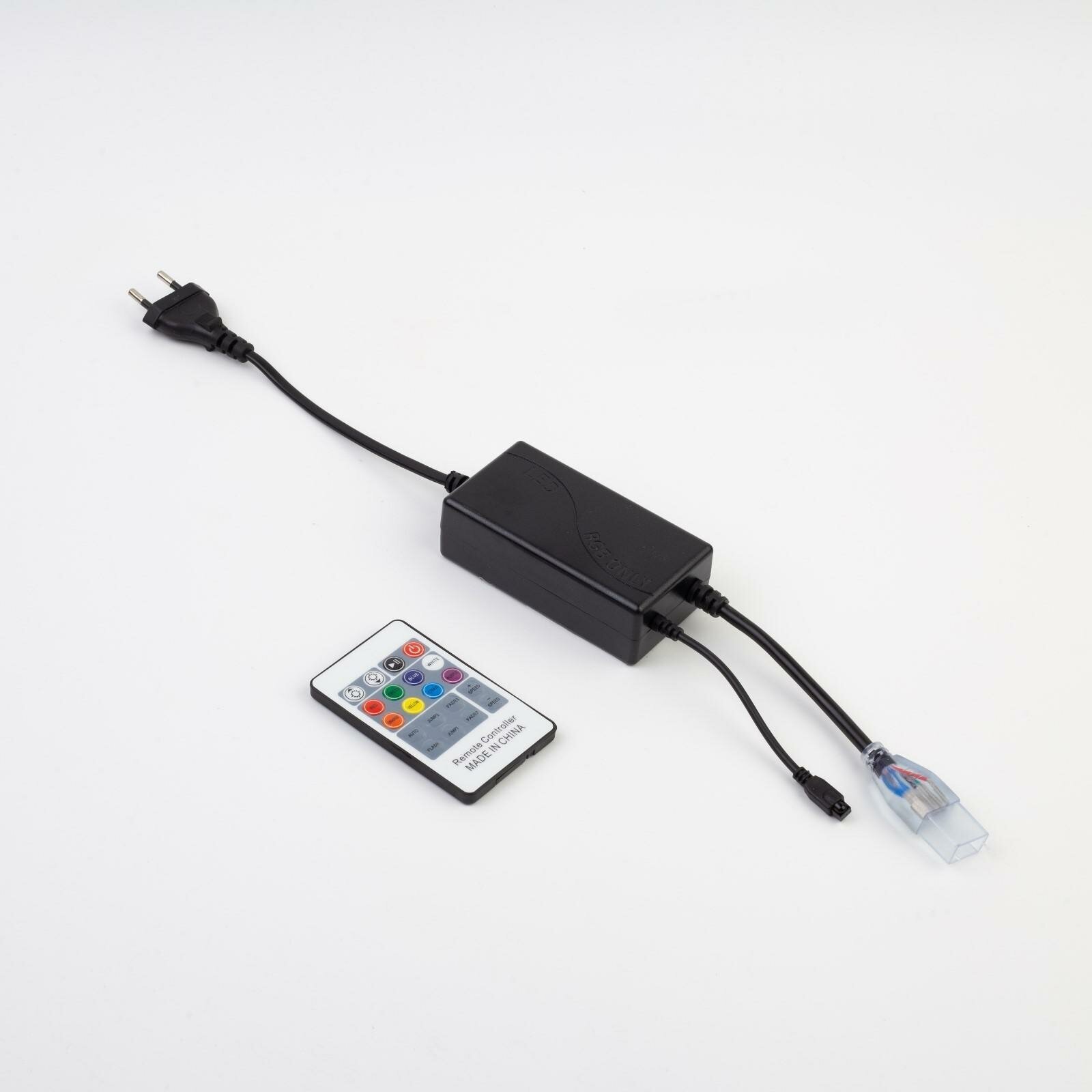 Контроллер для RGB-ленты 220V 14×7мм до 1000Вт с ИК-пультом Ecola CR141KESB