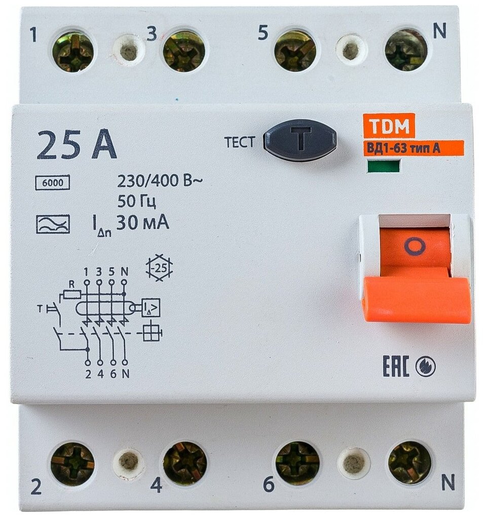 Устройство защитного отключения TDM - фото №9